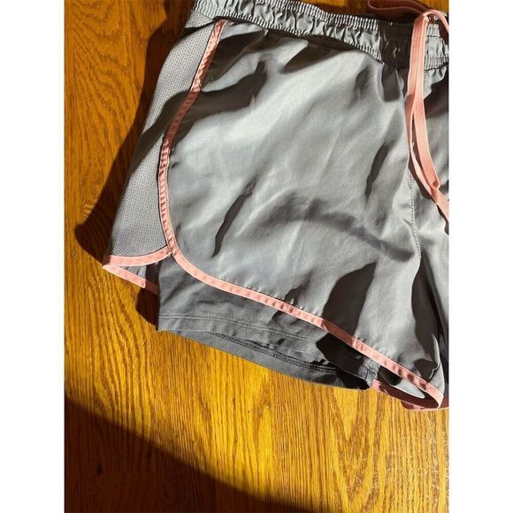 RBX Women's Gray Athletic Shorts Size L Running Exercise Casual - Picture 3 of 9